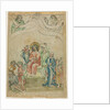 Single Leaf from a 'Biblia Pauperum': Christ Carrying the Cross, c. 1410 by Unknown