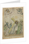 Single Leaf from a 'Biblia Pauperum': Christ Crowned with Thorns, c. 1410 by Unknown