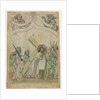 Single Leaf from a 'Biblia Pauperum': Christ Crowned with Thorns, c. 1410 by Unknown