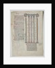 Single Leaf from a Decretum by Gratian: Quadruple Arcade with Concordance…, c. 1160-1165 by Unknown