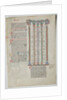 Single Leaf from a Decretum by Gratian: Quadruple Arcade with Concordance…, c. 1160-1165 by Unknown