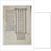 Single Leaf from a Decretum by Gratian: Quadruple Arcade with Concordance…, c. 1160-1165 by Unknown