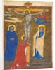 Single Leaf from a Missal: The Crucifixion, c. 1390 by Nicolò da Bologna (attributed to)