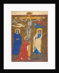 Single Leaf from a Missal: The Crucifixion, c. 1390 by Nicolò da Bologna (attributed to)