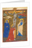 Single Leaf from a Missal: The Crucifixion, c. 1390 by Nicolò da Bologna (attributed to)