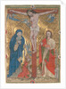 Single Leaf from a Missal: The Crucifixion, c. 1480 by Unknown
