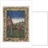 Single Leaf from a Missal: Two Male Saints, late 1400s by Unknown