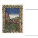 Single Leaf from a Missal: Two Male Saints, late 1400s by Unknown