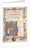Single Leaf from an Antiphonary: Initial H[odie nobis] with The Nativity, 1471 by Benvenuto di Giovanni