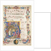 Single Leaf from an Antiphonary: Initial H[odie nobis] with The Nativity, 1471 by Benvenuto di Giovanni