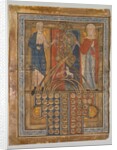 Single Leaf: Table of Consanguinity, c. 1200 by Unknown