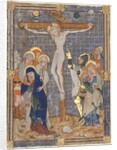 Single Miniature Excised from a Missal: The Crucifiction, c. 1385-1390 by Unknown