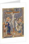 Single Miniature Excised from a Missal: The Crucifiction, c. 1385-1390 by Unknown