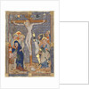 Single Miniature Excised from a Missal: The Crucifiction, c. 1385-1390 by Unknown