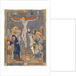 Single Miniature Excised from a Missal: The Crucifiction, c. 1385-1390 by Unknown