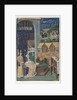 Single Miniature Excised from Boccaccio's Des Cleres et nobles femmes: Queen Medusa…, c. 1470 by Maître François (circle of)