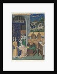 Single Miniature Excised from Boccaccio's Des Cleres et nobles femmes: Queen Medusa…, c. 1470 by Maître François (circle of)
