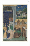Single Miniature Excised from Boccaccio's Des Cleres et nobles femmes: Queen Medusa…, c. 1470 by Maître François (circle of)