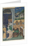 Single Miniature Excised from Boccaccio's Des Cleres et nobles femmes: Queen Medusa…, c. 1470 by Maître François (circle of)