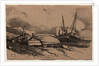 Six Marines, 1833 by Eugène Isabey