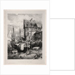 Six Marines: Intérieur dun port, 1833 by Eugène Isabey