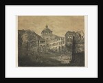 Six Views of Heidelberg Castle: Castle Terrace, 1820 by Ernst Fries
