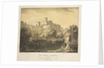 Six Views of Heidelberg Castle: Eastward, 1820 by Ernst Fries