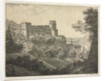 Six Views of Heidelberg Castle: Towards Northeast, 1820 by Ernst Fries