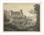 Six Views of Heidelberg Castle: Towards Northeast, 1820 by Ernst Fries