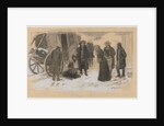Sketch for 'Christmas on the River' by William Leroy Jacobs