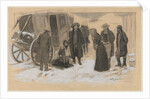 Sketch for 'Christmas on the River' by William Leroy Jacobs