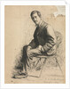 Sketch of Professor Mowotny, 1881 by Robert A. Eichelberger