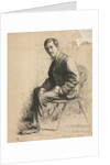 Sketch of Professor Mowotny, 1881 by Robert A. Eichelberger