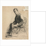 Sketch of Professor Mowotny, 1881 by Robert A. Eichelberger