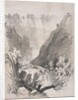 Sketches at Home and Abroad: Falls of Terni, 1830 by James Duffield Harding