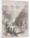 Sketches at Home and Abroad: Falls of Terni, 1830 by James Duffield Harding