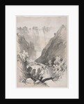 Sketches at Home and Abroad: Falls of Terni, 1830 by James Duffield Harding