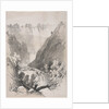 Sketches at Home and Abroad: Falls of Terni, 1830 by James Duffield Harding