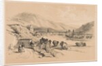 Sketches at Home and Abroad: General View of Trento, 1834 by James Duffield Harding