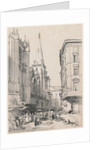 Sketches at Home and Abroad: Lyons Church of St. Hezier, October 1832, 1832 by James Duffield Harding