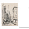 Sketches at Home and Abroad: Lyons Church of St. Hezier, October 1832, 1832 by James Duffield Harding