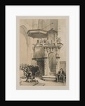 Sketches in Belgium and Germany, Volume I: Pulpit in the Cathedral of Treves, 1840 by Louis Haghe