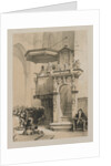 Sketches in Belgium and Germany, Volume I: Pulpit in the Cathedral of Treves, 1840 by Louis Haghe