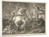 Skirmish between Prussian and Hungarian Hussars by Georg Philipp I Rugendas