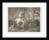 Skirmish between Prussian and Hungarian Hussars by Georg Philipp I Rugendas