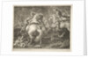Skirmish between Prussian and Hungarian Hussars by Georg Philipp I Rugendas
