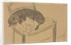 Sleeping Cat Torso of a Nude Woman, first third 1900s by Jane Poupelet