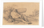 Sleeping Field Worker, 1842 by Dominque Louis Papety