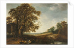 Sleeping Peasants near Fields, 1650-1653 by Simon de Vlieger