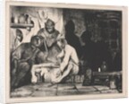 Soldiers Playing Dice, 1900s by Célestin François Nanteuil